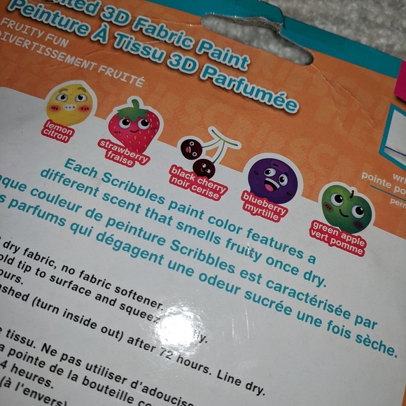 NEW! 3D Fabric Paints (Set of 5) - Picture 6 of 7